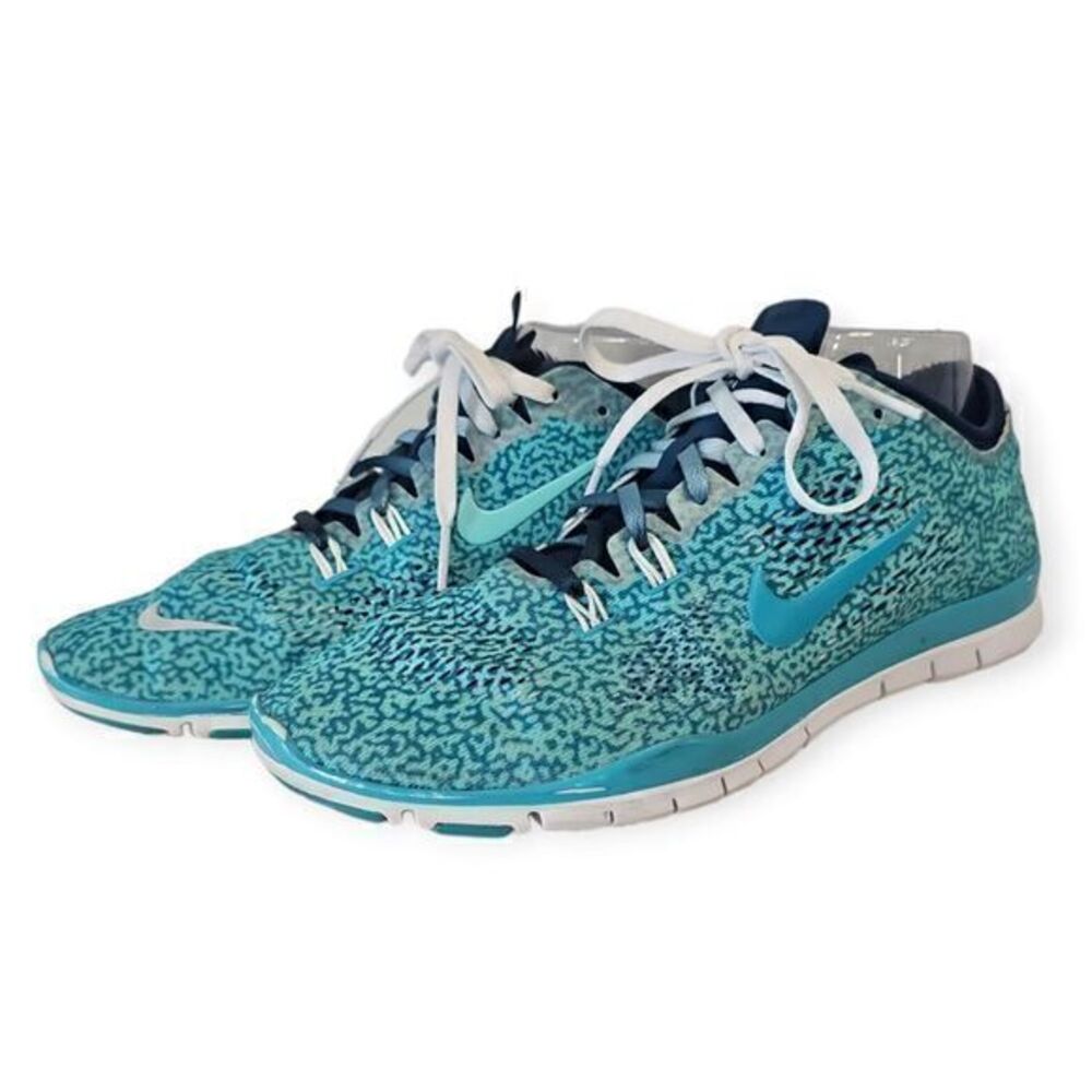 Nike Womens Free 5.0 TR Fit 4 629832-303 Blue Running Shoes Sneakers Size‎ 9